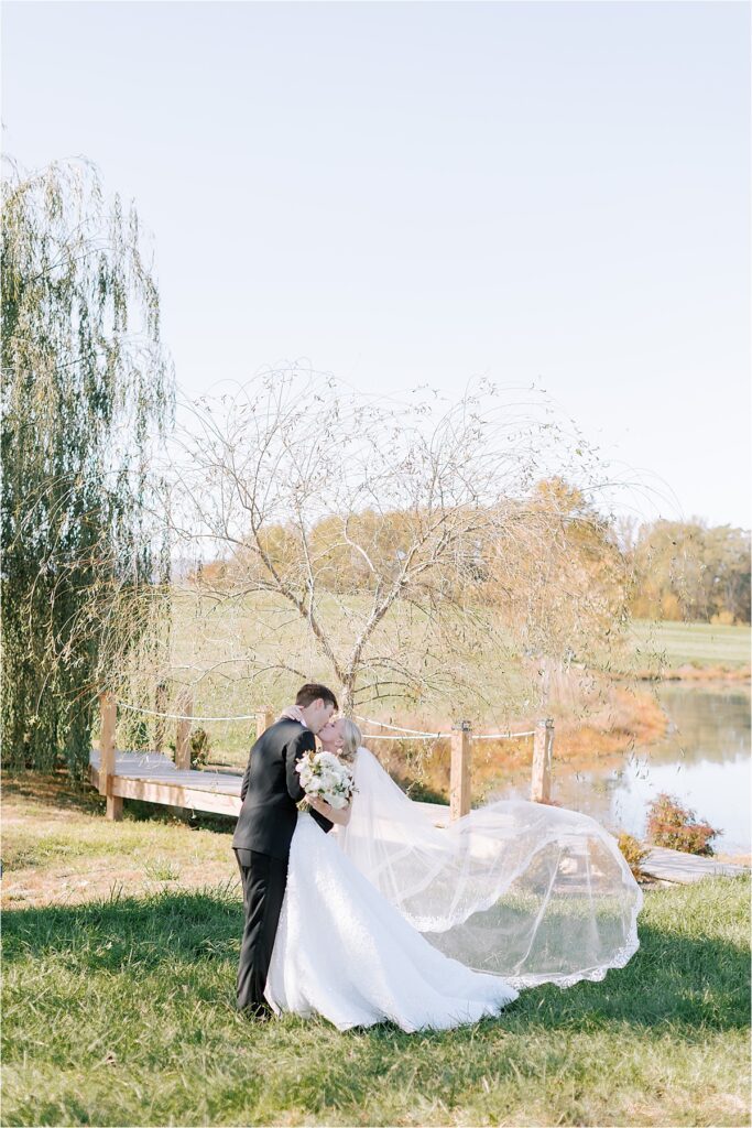 Stunning Sage and white wedding at private estate in Front Royal, Northern Virginia. 