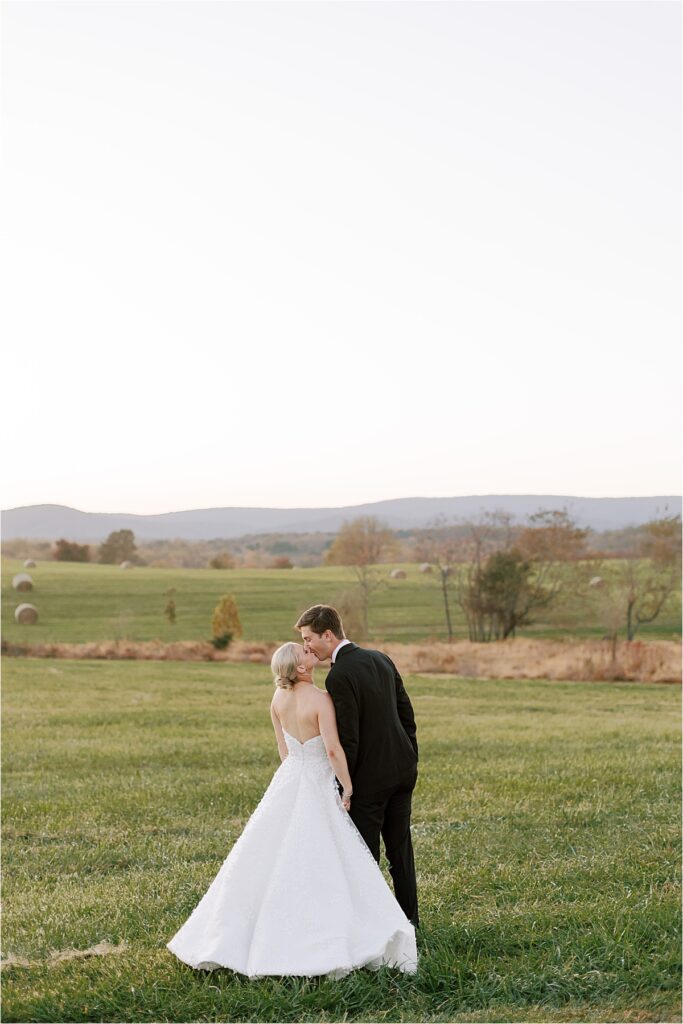 Beautiful Sage and White themed wedding in the hills of Northern Virginia.