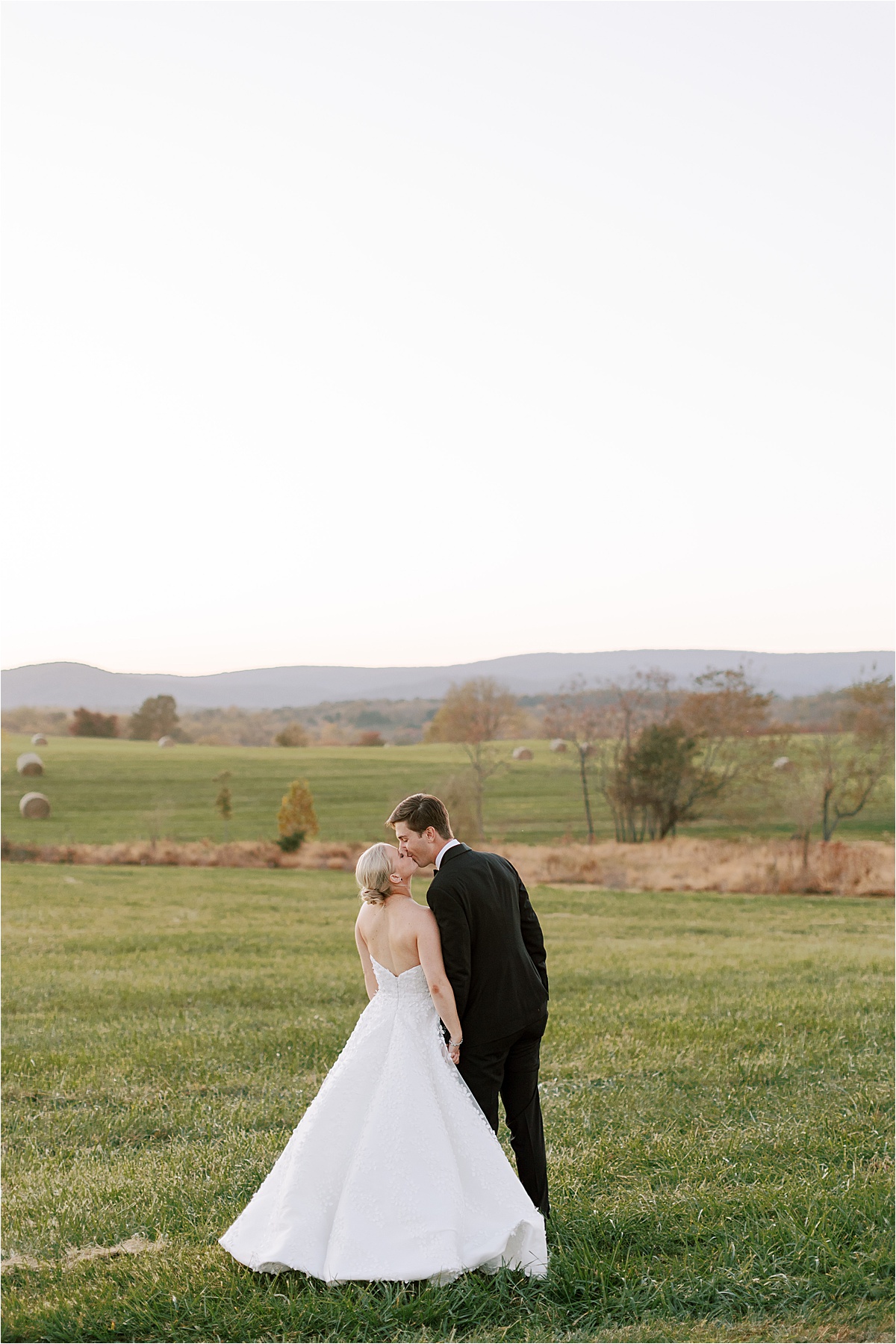 Beautiful Sage and White themed wedding in the hills of Northern Virginia.