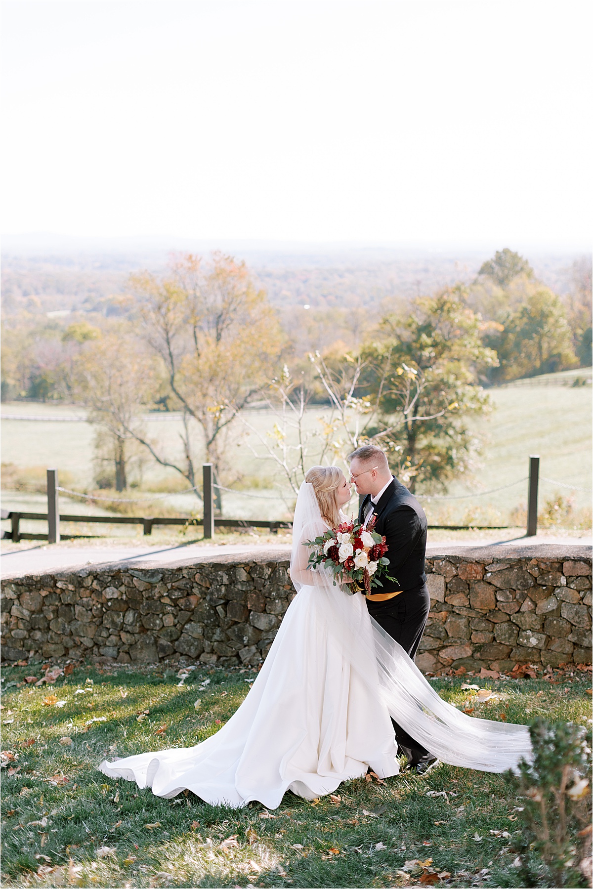 Megan and Jacob's love story unfolded with grace and elegance at the heart of the Blue Ridge Mountains, setting the stage for a celebration that radiated love, beauty, and timeless charm